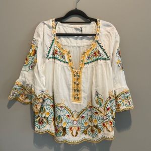 Akemi and Kin Embroidered Blouse